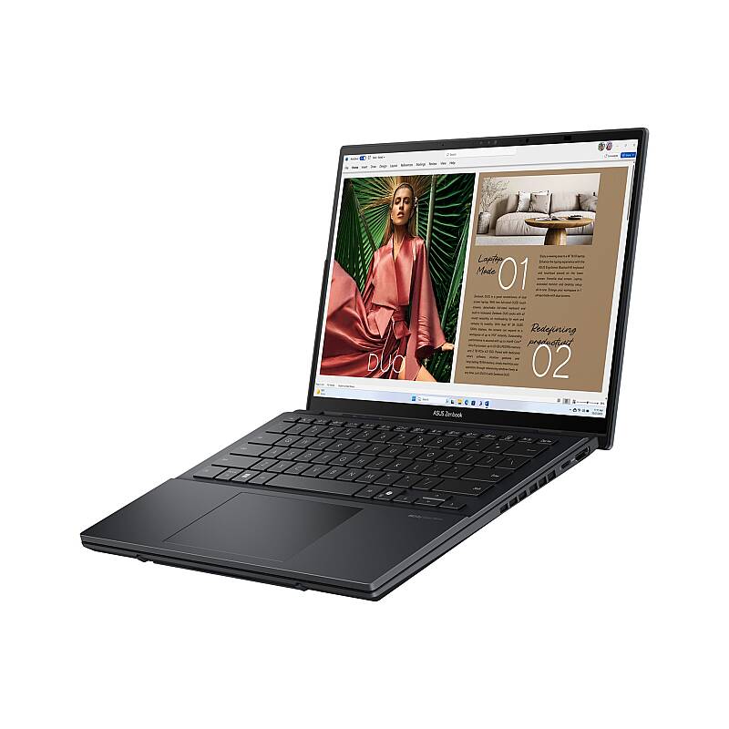 Asus Zenbook Duo UX8406CA-PZ208W U9 285H 32GB 2TB SSD Win 11 Home 14" OLED Çift Dokunmatik Ekranlı Dizüstü Bilgisayar - 5