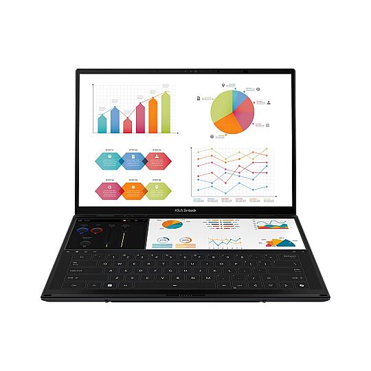 Asus Zenbook Duo UX8406CA-PZ208W U9 285H 32GB 2TB SSD Win 11 Home 14" OLED Çift Dokunmatik Ekranlı Dizüstü Bilgisayar - 6