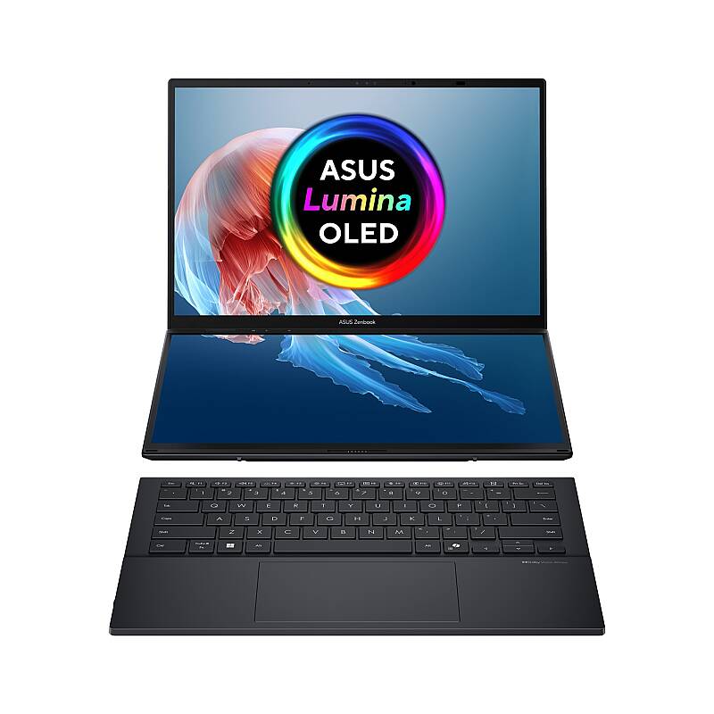 Asus Zenbook Duo UX8406CA-PZ208W U9 285H 32GB 2TB SSD Win 11 Home 14" OLED Çift Dokunmatik Ekranlı Dizüstü Bilgisayar - 12