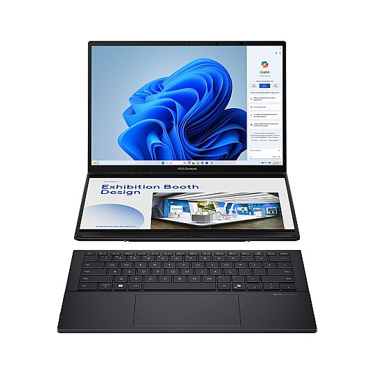 Asus Zenbook Duo UX8406CA-PZ208W U9 285H 32GB 2TB SSD Win 11 Home 14" OLED Çift Dokunmatik Ekranlı Dizüstü Bilgisayar