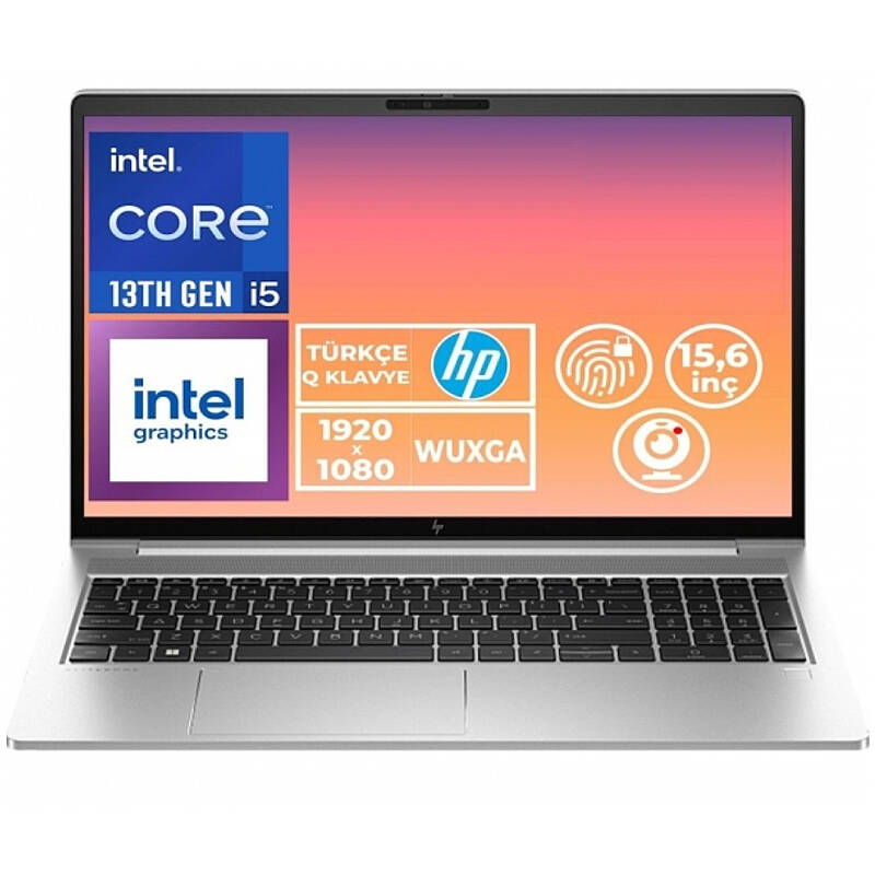 HP EliteBook 650 G10 B2RK6ES i5 1335U 16GB 512GB 15.6" FreeDos Kurumsal Dizüstü Bilgisayar - 1