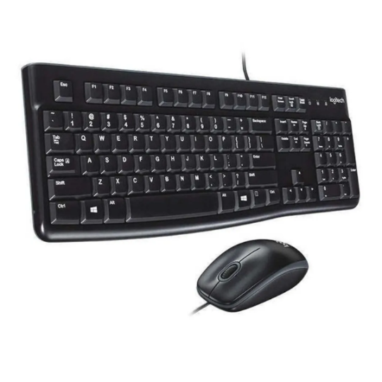 Logitech MK120 Q TR Klavye Mouse Set Siyah - 2